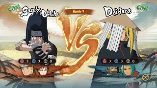 Naruto Shippuden: Ultimate Ninja Storm 4, Young Sasuke/Naruto/Gaara VS Deidara/Hanzo/Fuu!