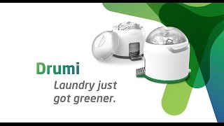 Drumi - small, portable, eco-friendly washing machine