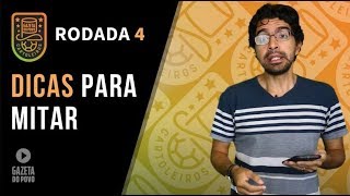 Dicas do Cartola FC 2018 - 4ª rodada - MITAMOS COM 92 PONTOS!