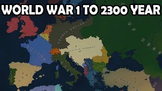 AOC2: WW1 to 2300 Year Europe Map Timelapse AI Only