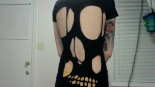 Cutout Skull T-Shirt Demo!