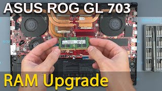 Asus ROG Strix GL703G Upgrade RAM
