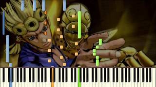 JoJo's Bizzare Adventure Piano Transcription: Fighting Gold