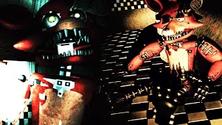 CHASED BY 3D FOXY + HIDDEN ANIMATRONIC | OverNight 2 (Free Roam FNAF) #2