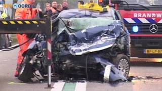 Automobilist overleden na ongeval N366