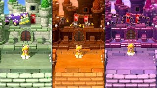 Super Mario 3D World -  All Final Castle Levels