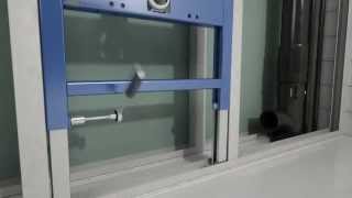 Установка системы инсталляции Geberit Duofix Delta Cistern 12