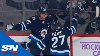 Laurent Brossoit Makes Sweet Save That Leads To Pretty Nikolaj Ehlers  Goal