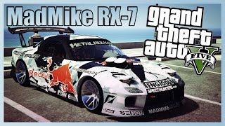 GTA 5 Mods - MadMike RX-7 (Mod Showcase)