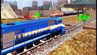 Train Racing Games 3D 2 Player - Level 4