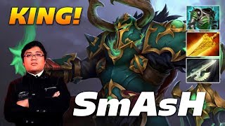 SmAsH Wraith King | IMBA Lane with Phoenix | Dota 2 Pro Gameplay