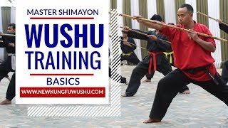 Wushu Basic Training Part 1 - Master Shimayon