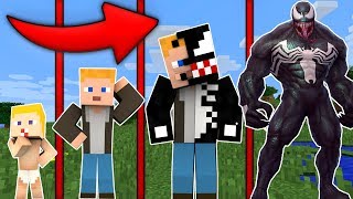 ¡SI VENOM TUVIERA UNA VIDA EN MINECRAFT! ? | SI VENOM (EDDIE BROCK) EXISTIERA EN MINECRAFT