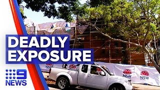 Children potentially exposed to deadly asbestos in NSW school | Nine News Australia