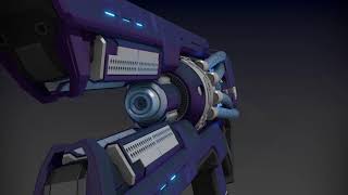 Destiny 2 Coldheart Exotic Trace Rifle Model