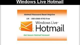 Recover Password With Hotmail Password Reset Helpline : 0800-368-9743 Free