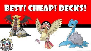 Best Cheap (Budget) Pokémon Decks Right Now!