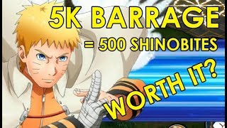 [NxB] Naruto Uzumaki 7th Hokage Rekit for 500 SHINOBITES ONLY | NEW ULTIMATE JUTSU 5K BARRAGE