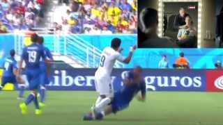 ITALY vs URUGUAY | Suarez beißt Chiellini - wie Schweinsteiger die Sache sieht...
