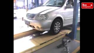 Электрогидравлический четырехстоечный подъемник для авто AE&T 4т 380В F4D-4