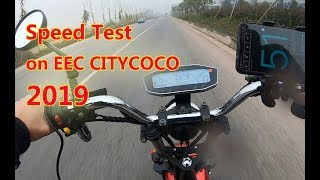 Speed Test on EEC Citycoco Model 2019