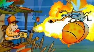 БОЛОТНАЯ Атака #7 Swamp Attack с Бобрами и Боссом комаром #КРУТИЛКИНЫ