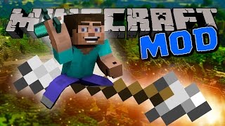 Minecraft Mods | FLYING / CONTROL ARROW MOD! | Minecraft Mod Review