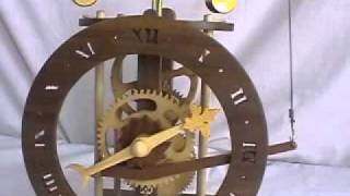 Wooden Mechanism Clock - Wee Willie
