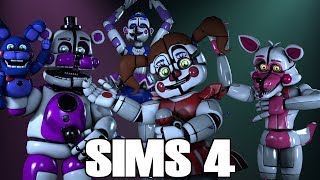 FNAF SISTER LOCATION В СИМС 4 [БЭЙБИ,БАЛОРА,ФАНТАЙМ ФОКСИ,ФАНТАЙМ ФРЕДДИ]