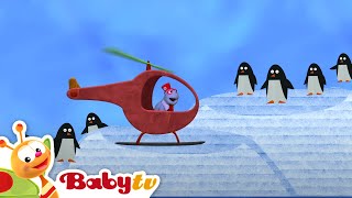 Sea, Animals and Red Helicopter | BabyTV