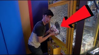 STEALING FROM A CLAW MACHINE.....