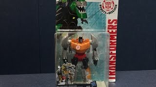 Transformers: Robots in Disguise - Warrior Class GOLD ARMOR GRIMLOCK
