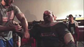 Scott Medelson benches 1080 lbs