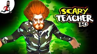 Scary Teacher 3d Mod (Military) ► Game Play Chapter (1-5) + Pranks on Teacher