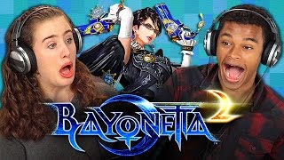 BAYONETTA 2 (Teens React: Gaming)