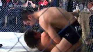 ММА - Fight Boxing рейтинговый турнир Клетка 23.02.2010 А.Алиев vs М.Одинцев