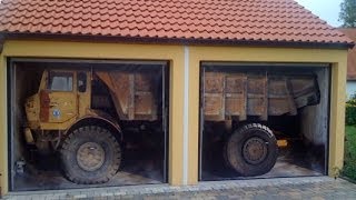 Как украсить гаражные ворота