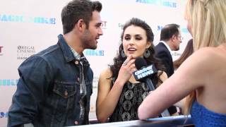 Ryan Guzman and Kathryn McCormick Interview at Magic Mike Premiere