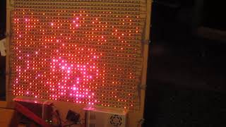 28x40 WS2812 display test