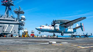 Flight Operations Aboard Aircraft Carrier USS Gerald R. Ford's (CVN 78) Flight Deck