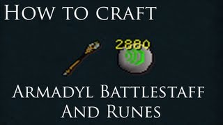 RS EOC - How To Craft Armadyl Battlestaff & Runes