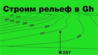 Быстрый способ построить рельеф (Rhinoceros + Grasshopper)
