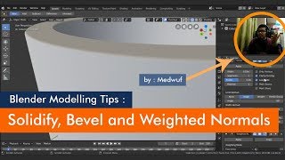 Blender Modelling Tips : Solidify, Bevel and Weighted Normal Modifiers