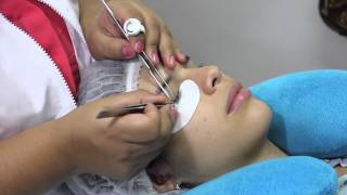 Procedimiento extensiones de pestañas || Mass Bonita