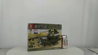 Mở hộp Sluban M38-B0282 Lego Military Army MOC T90 tank giá sốc rẻ nhất