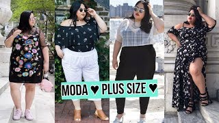 MODA ♥PLUS SIZE ♥ | OUTFITS PRIMAVERA  VERANO  | ROPA PARA GORDITAS | TALLA XXL