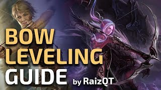 How to level with a BOW to Blood Aqueducts in 2 hours - PoE hardcore Leveling Guide