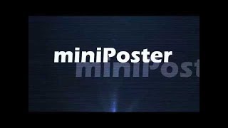 Обучение miniPoster для начинающих. Добавление шаблонов, групп и их редактирование
