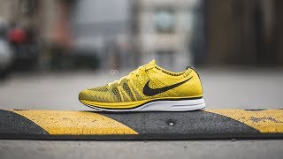 Review & On-Feet: Nike Flyknit Trainer "Bright Citron"