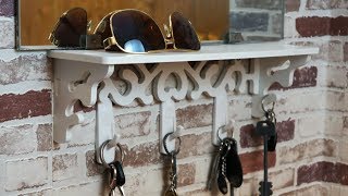 ПОЛКА ДЛЯ КЛЮЧЕЙ - КЛЮЧНИЦА | Порядок в прихожей | КЛЮЧИ НА МЕСТЕ